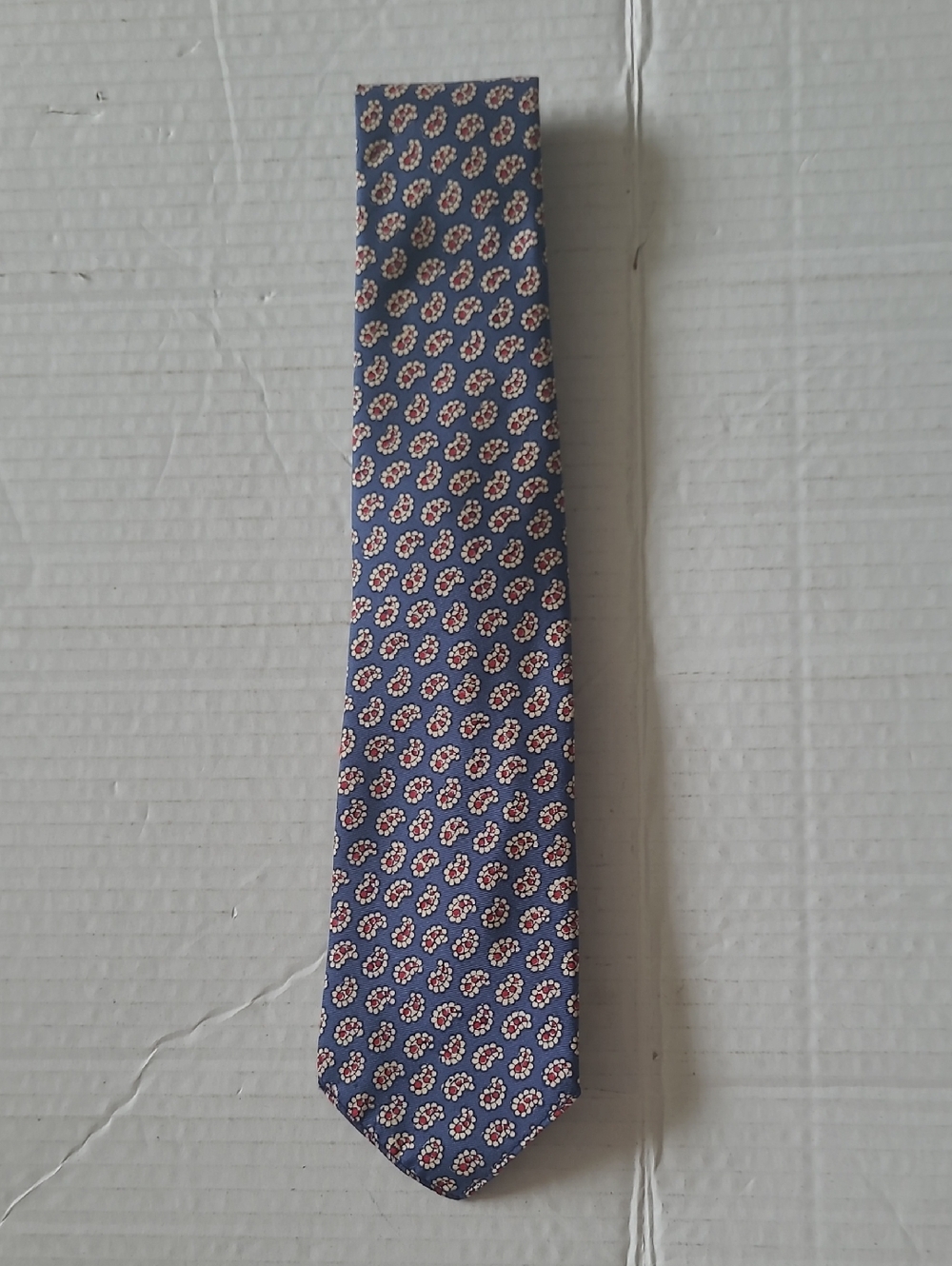 Hugh Parsons Ltd For Ely Limited Pure Silk Men's Necktie 52" Made In England